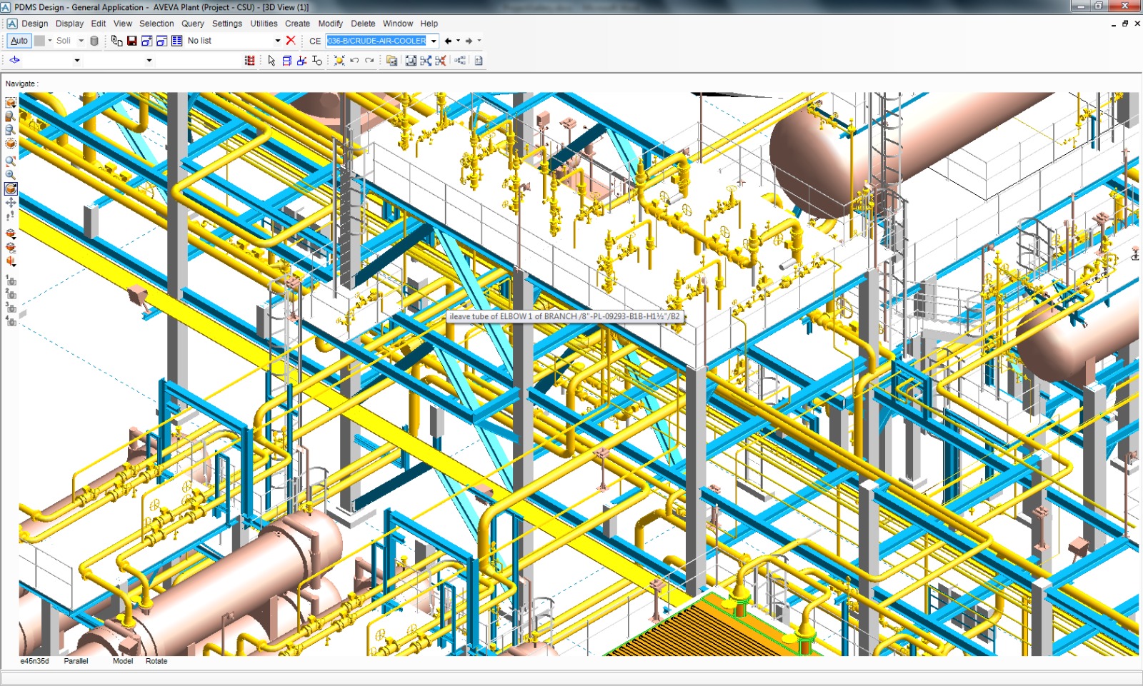 PDMS Piping Software Illustration